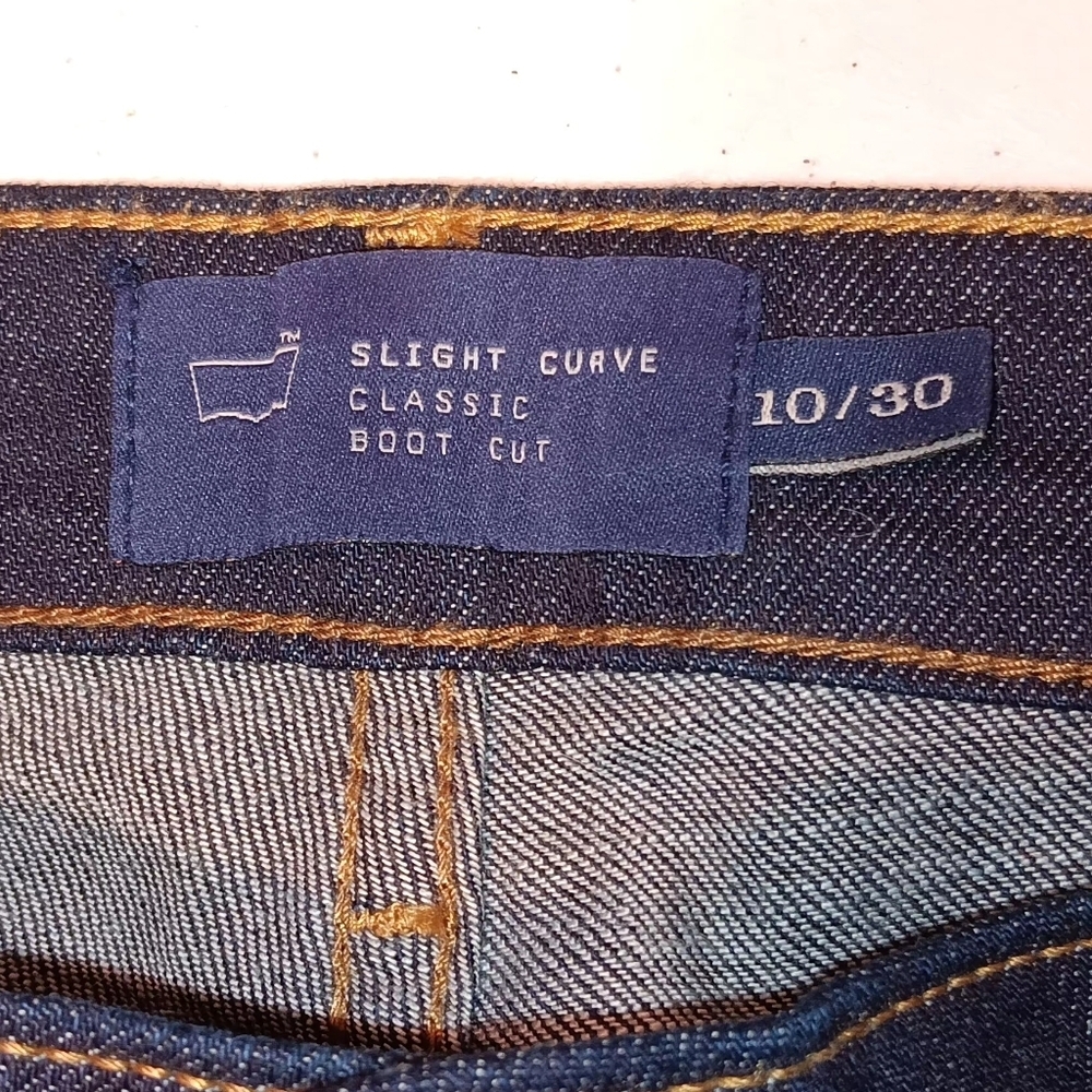 Levi's Boot Cut Dark Wash Women's Dark Blue Jeans NWT size 10 short - Picture 7 of 13